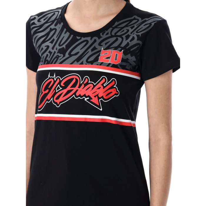 Woman t-shirt Fabio Quartararo - El Diablo insert
