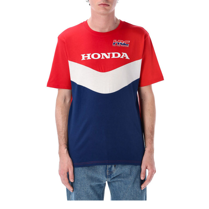 Man t-shirt HRC Racing - HONDA V LOGO