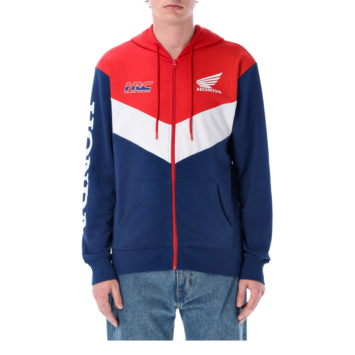 Man hoodie HRC Racing - HONDA V LOGO