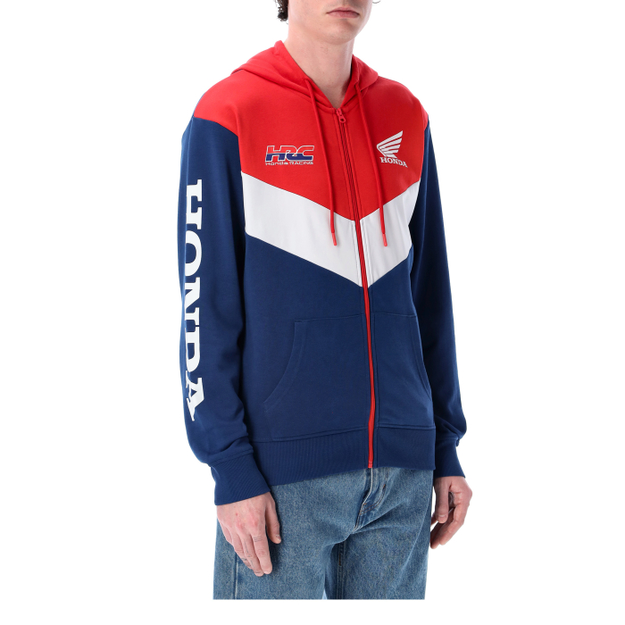 Man hoodie HRC Racing - HONDA V LOGO
