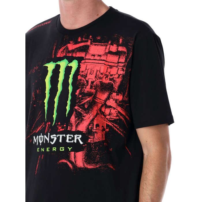 Man t-shirt Ducati dual Monster - Red Heart