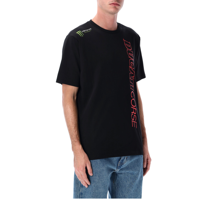 Camiseta hombre Ducati dual Monster - Vertical logo