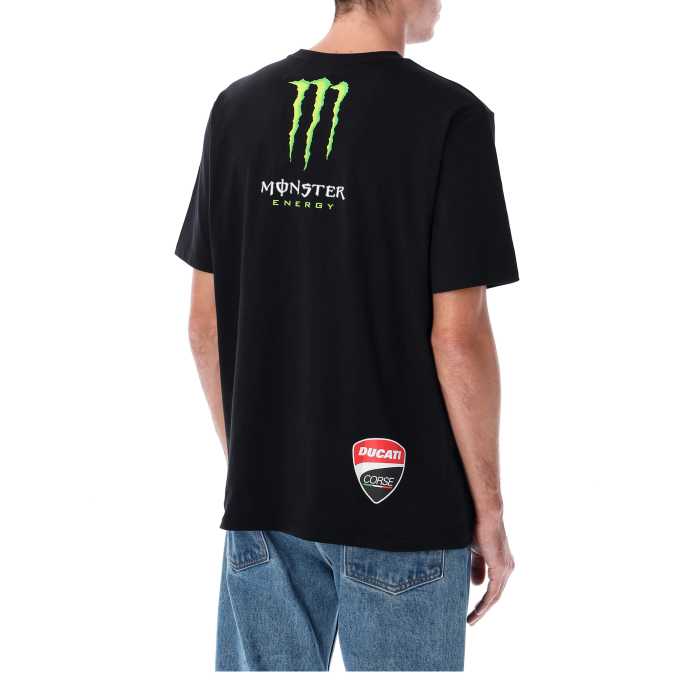 Camiseta hombre Ducati dual Monster - Vertical logo