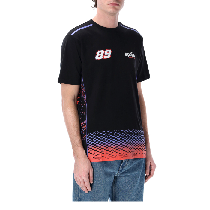 Camiseta hombre Jorge Martin dual Aprilia - Gradient bottom