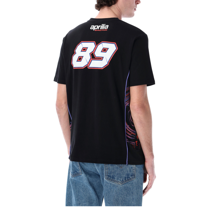Camiseta hombre Jorge Martin dual Aprilia - Gradient bottom