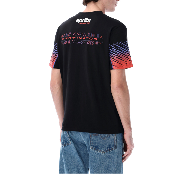 Camiseta hombre Jorge Martin dual Aprilia - Gradient sleeves