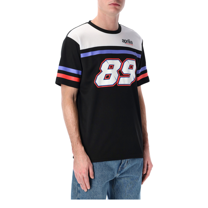 T-shirt uomo Jorge Martin dual Aprilia - White shoulders