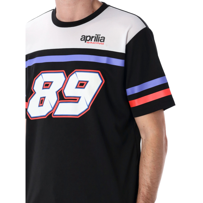 T-shirt uomo Jorge Martin dual Aprilia - White shoulders