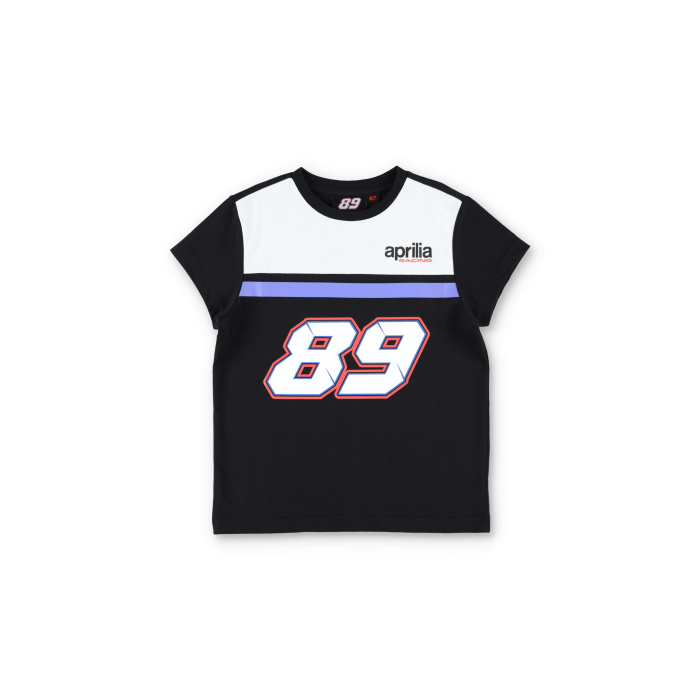 Kid t-shirt Jorge Martin dual Aprilia - White shoulders