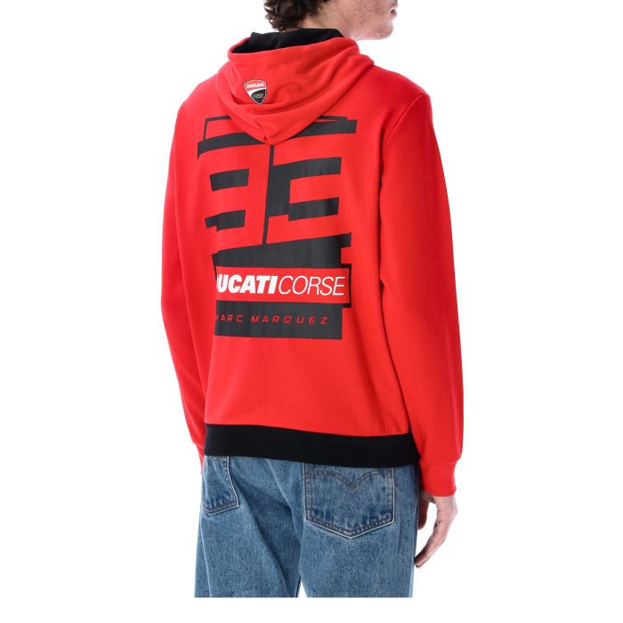 Hoodie Ducati dual Marquez - 93 BOX LOGO