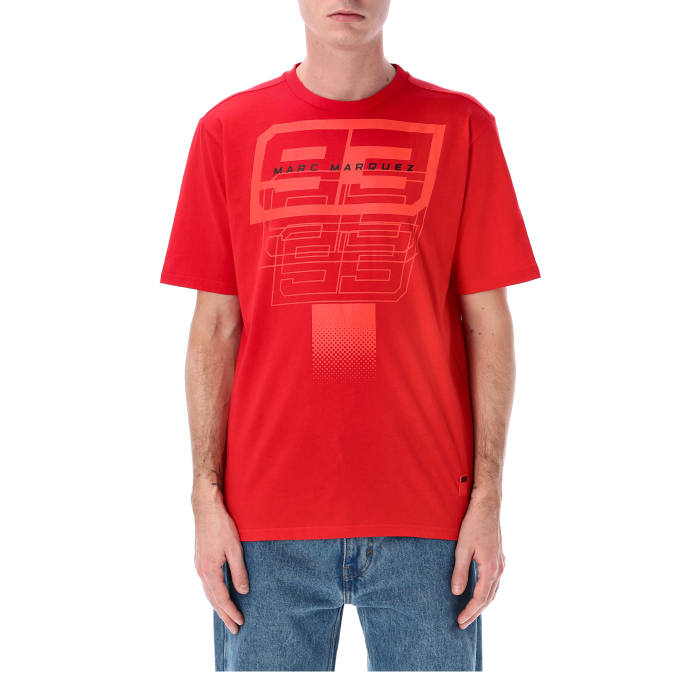 Camiseta hombre Marc Marquez - Big 93 red