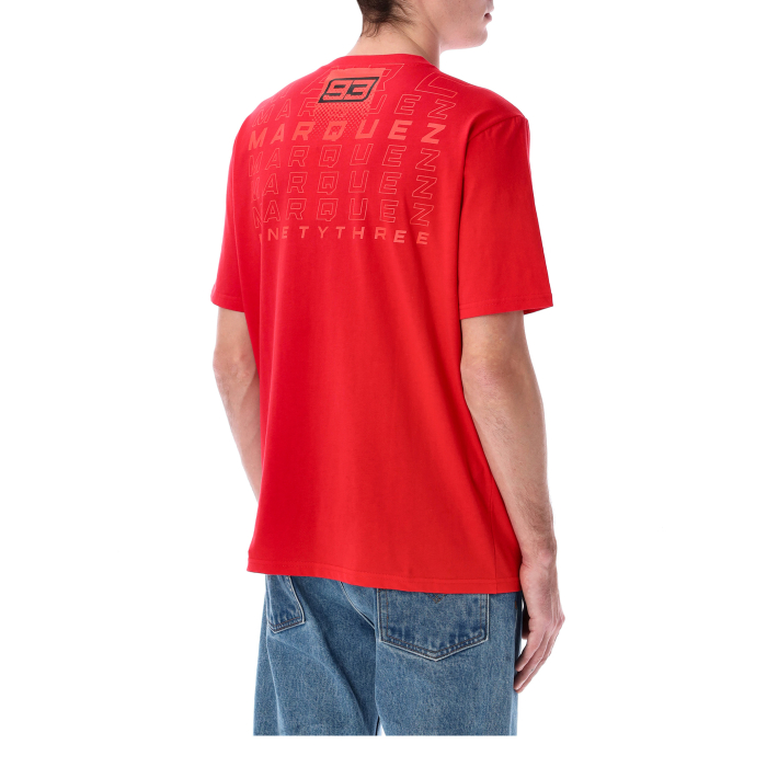 Camiseta hombre Marc Marquez - Big 93 red