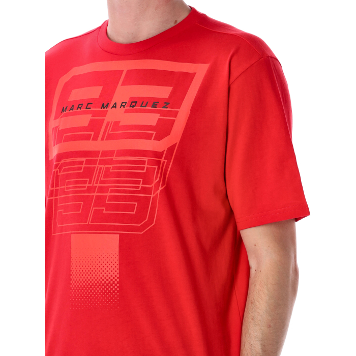 Camiseta hombre Marc Marquez - Big 93 red