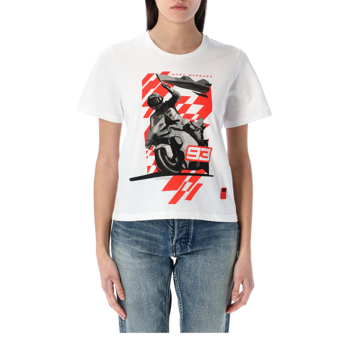 Camiseta mujer Marc Marquez - Bike & Flag