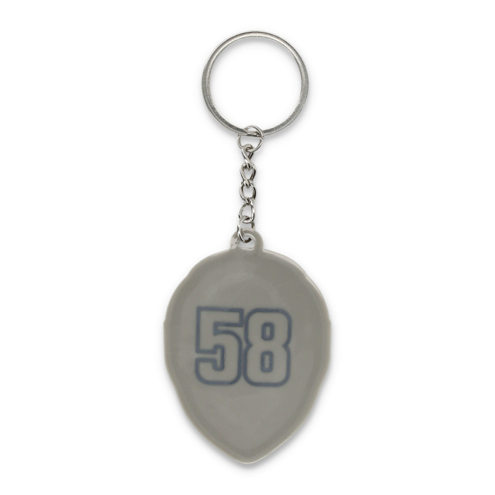 Keyring Marco Simoncelli - Helmet 58