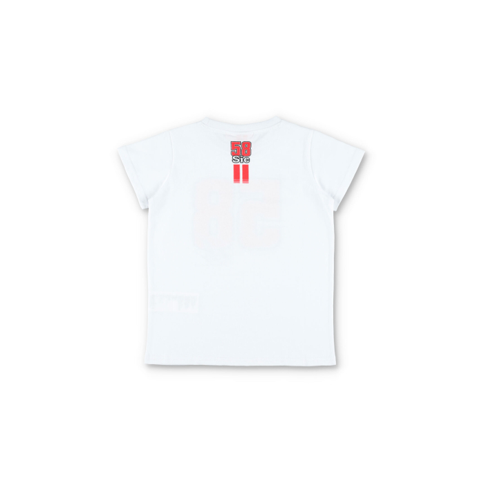 Kid t-shirt Marco Simoncelli - 58 painted