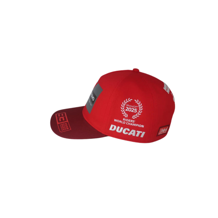 PRE-ORDER  |  Ducati x MM93 Dual Collection Cap - World Champion 2025