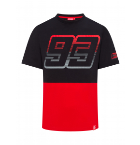 T-shirt Marc Marquez - Noir et rouge