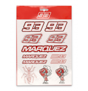 Grands autocollants Marc Marquez - Red Edition