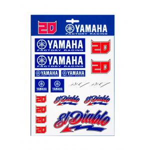 Yamaha Dual - Fabio Quartararo large stickers