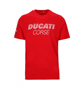 Camiseta hombre Ducati Corse - Logo y Escudo Estampados