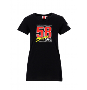 T-shirt Mujer Marco Simoncelli - 58 Super Sic