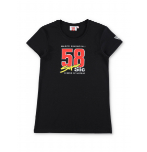 T-shirt Femme Marco Simoncelli - 58 Super Sic