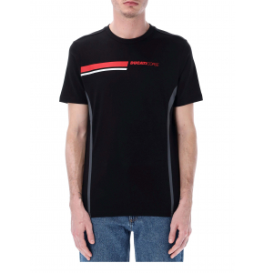 T-shirt man Ducati Racing - Ducati Corse stripes