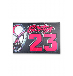 Drapeau Enea Bastianini - Bestia 23 logo