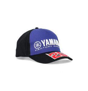 Gorra Fabio Quartararo Yamaha Factory Racing Dual Collection - Logotipos bordados