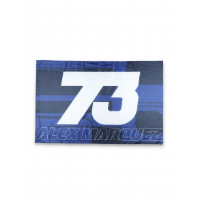 Bandera Alex Marquez - 73 Logo Alex Marquez