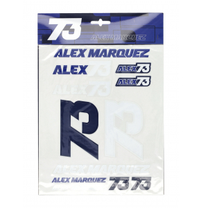 Grands autocollants - Alex Marquez 73