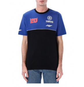 Camiseta hombre Fabio Quartararo Yamaha - corte horizontal