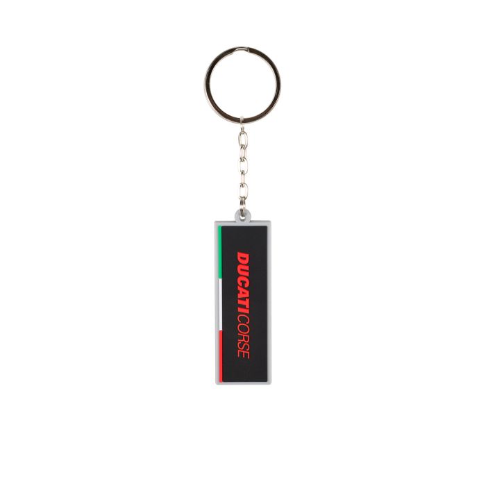 Keyring Ducati Corse Tricolor