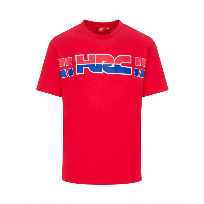 Camiseta Honda HRC Front Print Big Logo Red
