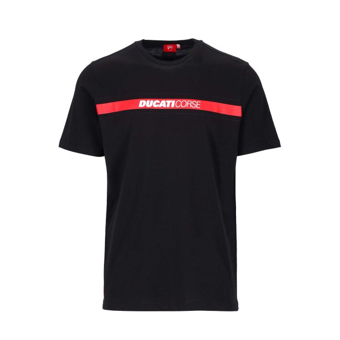 Camiseta Hombre Ducati Corse - Cinta con Logo