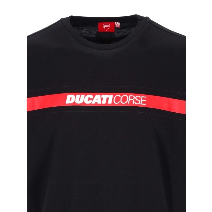 Camiseta Hombre Ducati Corse - Cinta con Logo