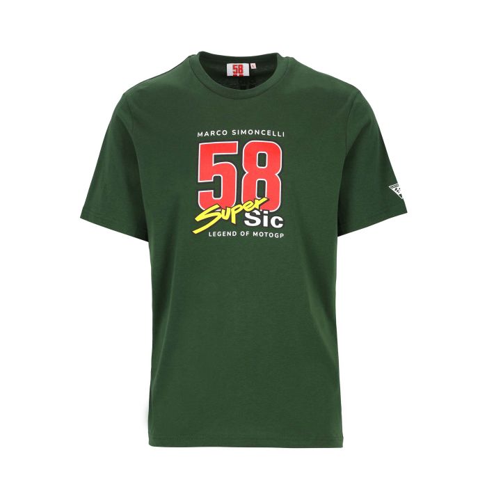 T-shirt Hombre Marco Simoncelli - 58 Super Sic
