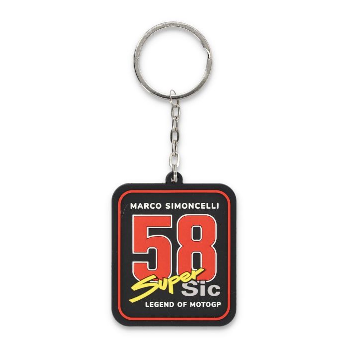 Keyring Marco Simoncelli - 58 Super Sic