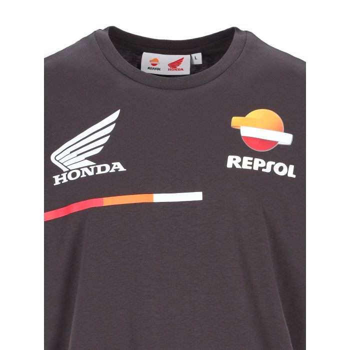 T-shirt Uomo Repsol Honda - Logo Honda/Repsol