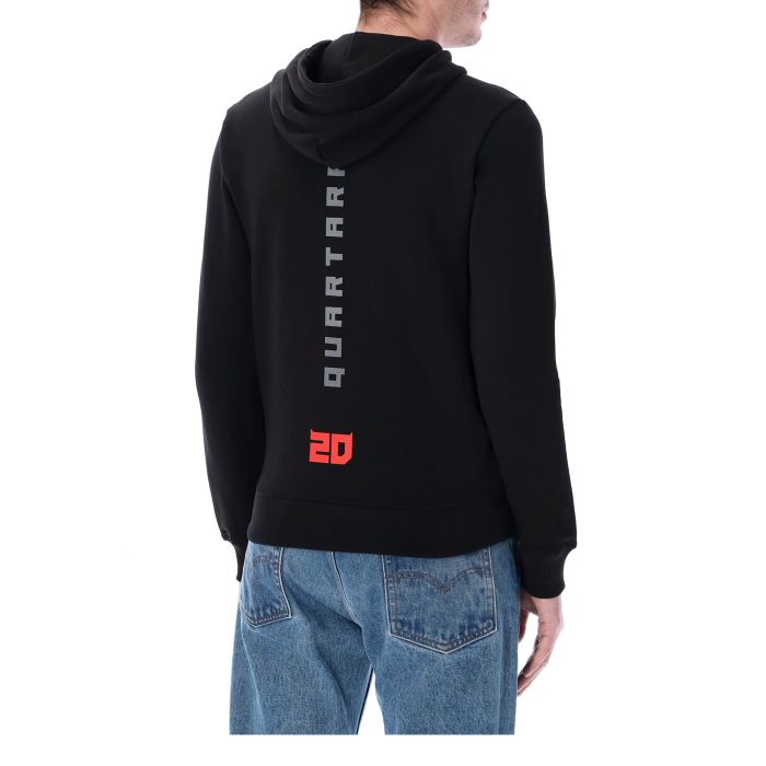 Zipped Hoodie Man Fabio Quartararo - Cyber 20