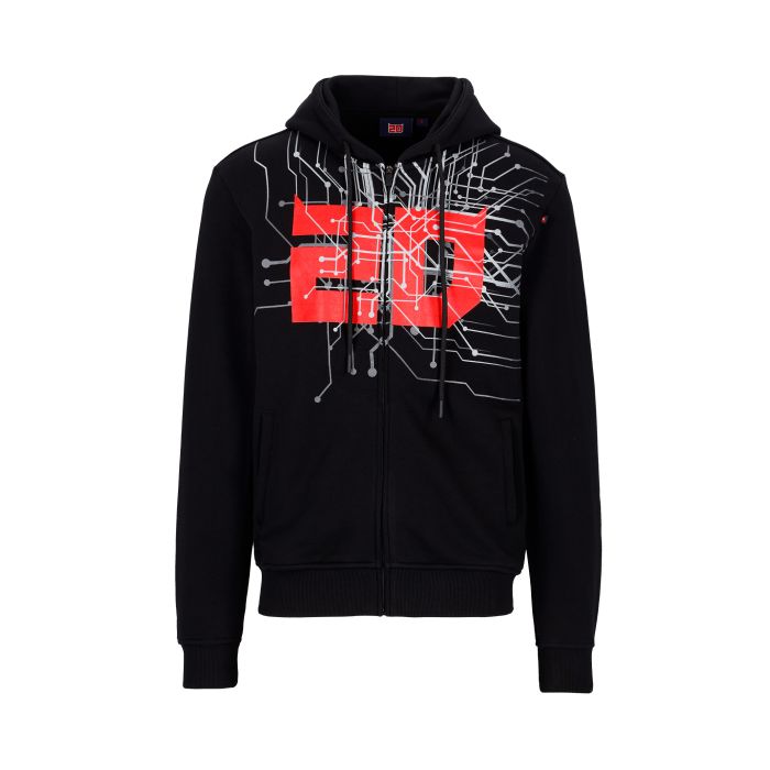 Zipped Hoodie Man Fabio Quartararo - Cyber 20