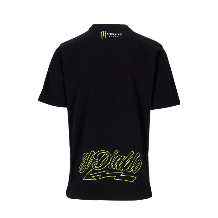 T-shirt Homme Fabio Quartararo Monster Energy Dual Collection - 20 Logo Monster