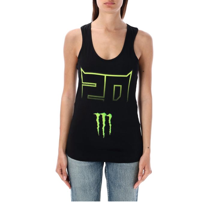 Débardeur Femme Fabio Quartararo Monster Energy Dual Collection - 20 Logo Monster
