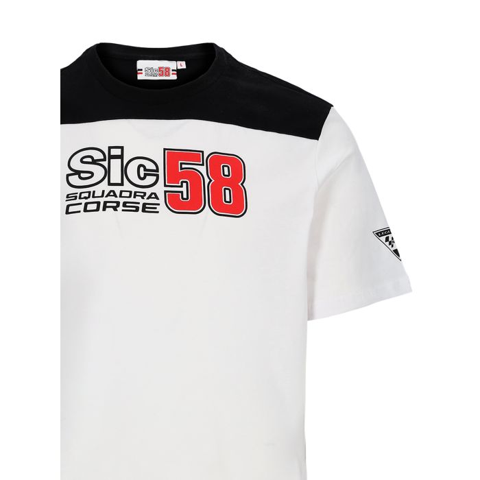 T-shirt Man Sic58 Squadra Corse - Bicolor Sic58