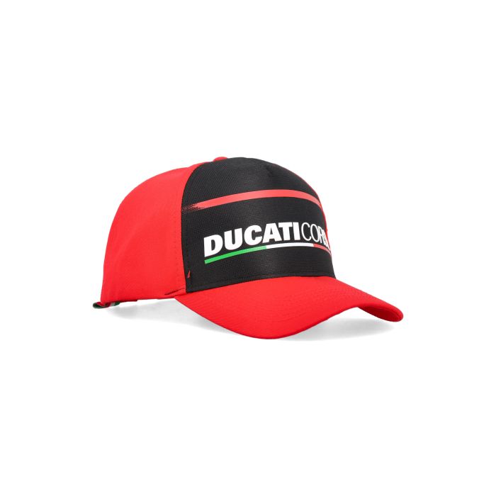 Cappellino Ducati Corse - Logo Ducati - Red and Black