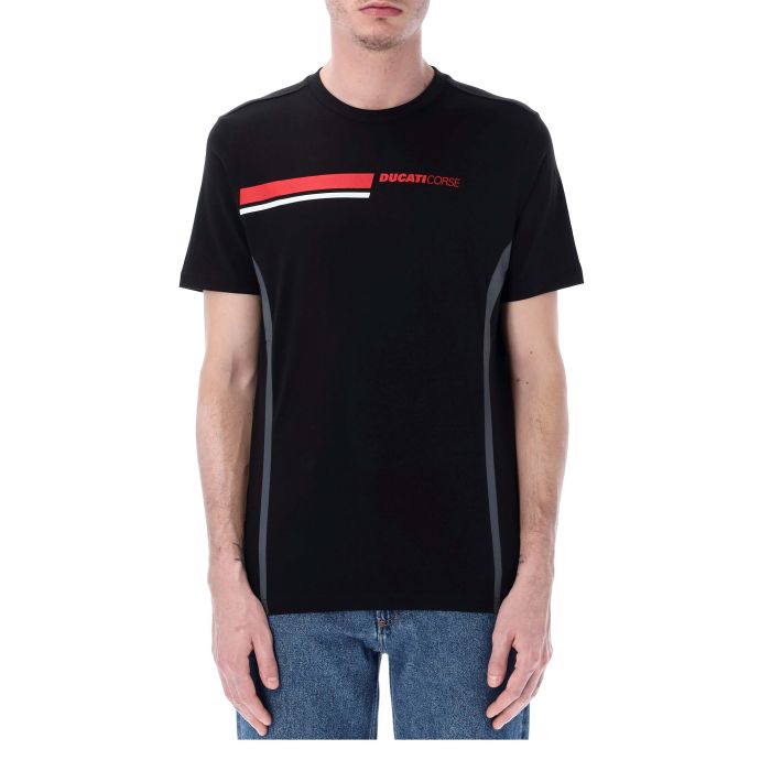 T-shirt uomo Ducati Racing - Ducati Corse stripes