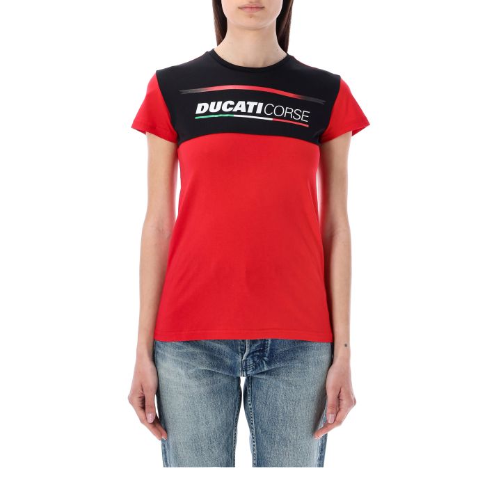 Camiseta mujer Ducati Corse - Logotipo