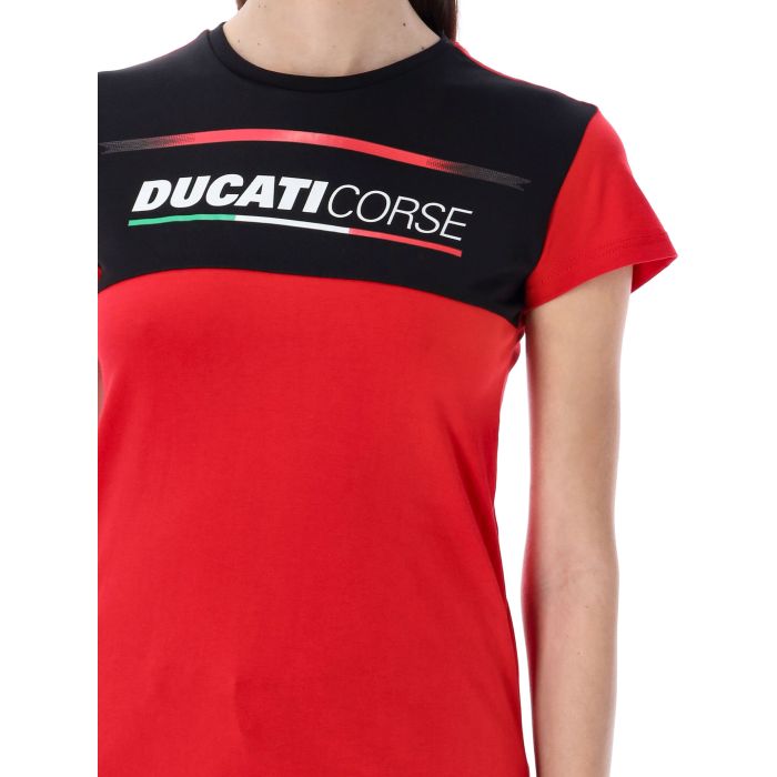 Camiseta mujer Ducati Corse - Logotipo