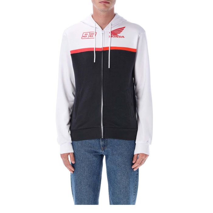 Sweat à capuche Dual homme Marc Marquez Honda - MM93